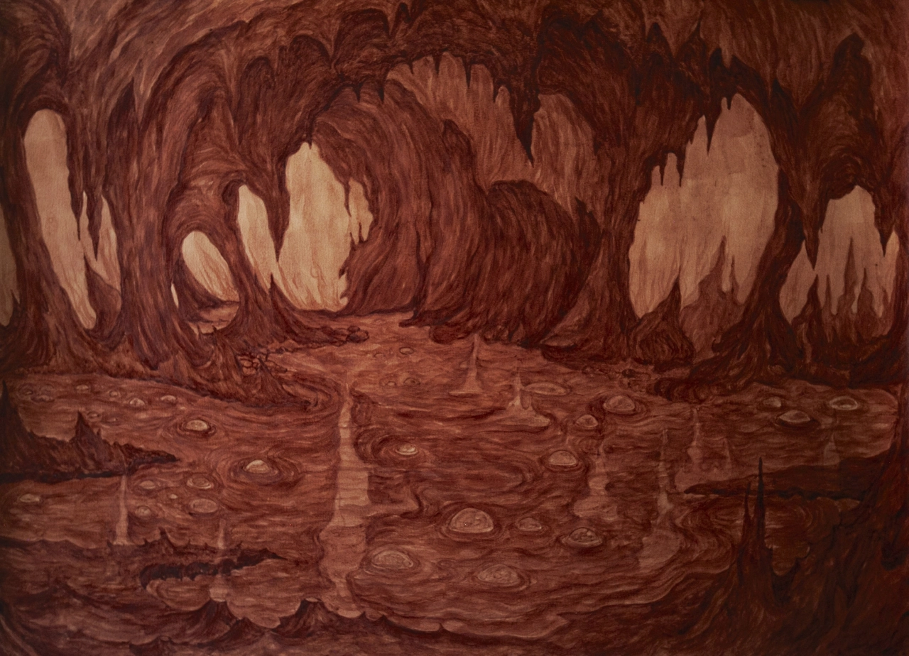 œuvre: L'éveil du magma, 2025 - Alison Flora