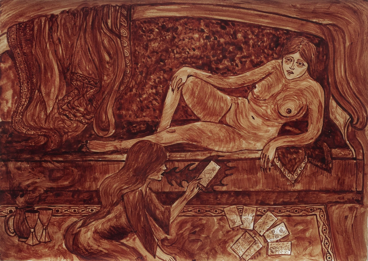 œuvre: La voyante, 2021 - Alison Flora